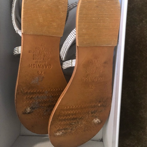 Steve Madden Garnish Rhinestone Sandals-7.5 - Picture 4 of 6